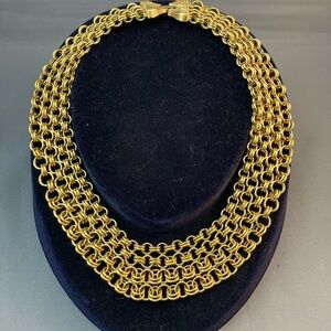 Vintage Monet statement collar necklace